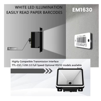 WCMI - Motor de Escaneo de Códigos de Barras Integrado de Alta Velocidad, Lector QR USB TTL OEM ODM CE FCC RoHS para Kioscos de Autoservicio y Máquinas Expendedoras