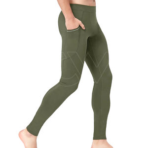 Mallas deportivas para correr de talla grande para hombre, mallas MOQ bajas para hombre, mallas ajustadas de alta calidad para hombre - Product Image 1