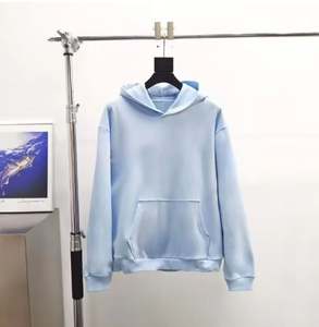 Vente en gros de haute qualité 100% coton 400G HeavyWeight Puff Printing Regular Fit Streetwear Logo personnalisé Sweats à capuche et sweat-shirts pour hommes - Product Image 2