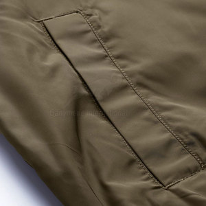 Blouson d'hiver en toile léger, élégant et respirant avec logo frontal, qualité supérieure, best-seller, pour homme, à capuche - Product Image 6