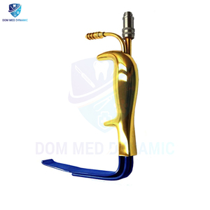 เครื่องดึงเต้านมไฟเบอร์ออปติกพร้อมฟันและท่อดูดทองชุบเครื่องมือศัลยกรรมพลาสติกโดย DMD มืออาชีพ - Product Image 5