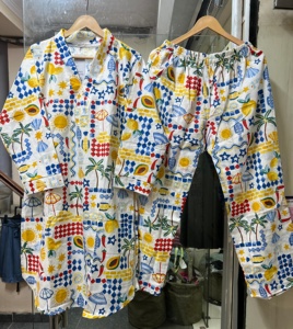 Malaysia New Release <b>Modest</b> Simple Plain Islamic Clothing Linen Blouse <b>Pant</b> Two-Piece Muslim Women Abaya Sets Wholesale India - Product Image 4