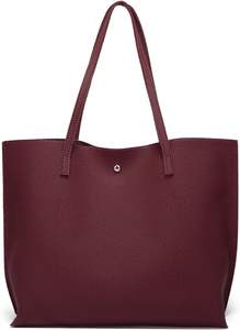 Sac fourre-tout en similicuir de haute qualité pour femme avec pompon et broderie de transport quotidien fabriqué au Pakistan - Product Image 2