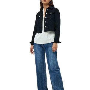 Women Denim Tops Customise High Quality Street Wears Make Your Own Design On Your Demands Trendy Women Denim Tops - Product Image 6