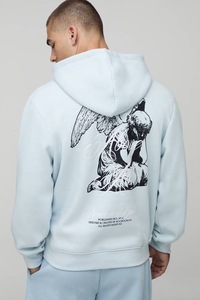 Sudaderas con Capucha de Invierno Extra Grandes Estampadas Personalizadas, 100% Algodón, para Hombre, Tallas Grandes al por Mayor - Product Image 4