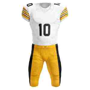 Nueva llegada personalizado uniforme de fútbol americano de alta calidad al por mayor de fútbol americano Jersey de venta en línea corta sublimación - Product Image 3