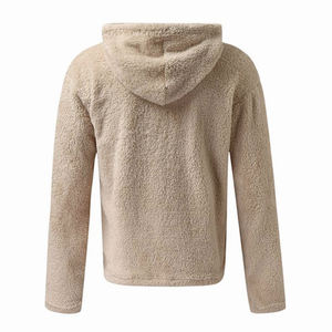 Sudadera con capucha de Sherpa para hombre, diseño personalizado, estilo caliente, gran tamaño, orgánica, venta al por mayor - Product Image 6