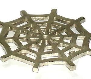 Elegante salvamanteles de aluminio niquelado Elegantes alfombrillas y almohadillas para placas calientes - Product Image 1