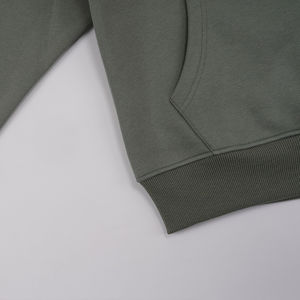 Sudadera con capucha de lana orgánica para hombre Sudaderas con capucha personalizadas de algodón orgánico para hombre Sudadera con capucha orgánica - Product Image 6