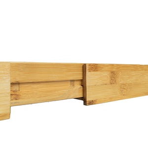 Artex Nam Bamboo Expandable Drawer Organizer Smart Utensil & <b>Cutlery</b> Tray Adjustable for Tableware & Tool <b>Storage</b> - Product Image 4