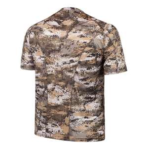 Camiseta de camuflaje para hombre, camisa de caza y pesca, camisetas cortas de senderismo, ropa de camuflaje para caza - Product Image 2