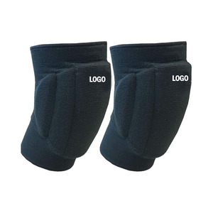 Rodilleras de punto grueso transpirables para voleibol, protección universal unisex para todas las estaciones, diseño de fácil colocación. - Product Image 1
