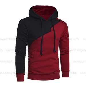 Sudadera con capucha de invierno de algodón 100% de peso pesado personalizada para hombre, jersey con cremallera sólida, Terry con hombro caído, con capucha misteriosa teñida lisa - Product Image 1