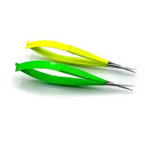 Ciseaux microchirurgicaux Castroviejo de qualité supérieure, à pointe fine, avec revêtement en poudre, instruments de chirurgie ophtalmique et dentaire - Product Image 1
