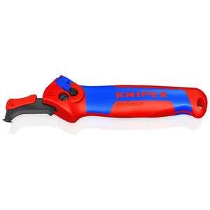 Cuchillo Pelacables Knipex de 146 mm con Guía y Función de Trinquete, Mangos Multicomponentes - Product Image 2