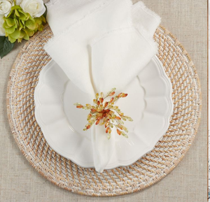 Ronds de serviette en fil métallique doré, modernes, design en spirale, décor de table élégant, uniques, en vrac, disponibles au prix de gros. - Product Image 6