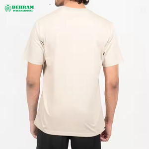 T-shirts pour hommes en polyester/coton 210g de haute qualité, respirants, à séchage rapide, coupe ample, personnalisables, vente en gros, logo imprimé - Product Image 3