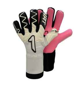 Gardien de but en cuir de qualité personnalisable Poignée en latex Cuir confortable - Product Image 1