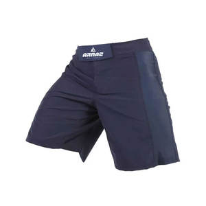 Pantalones cortos atléticos de MMA para fitness y práctica de artes marciales Pantalones cortos de MMA de secado rápido con paneles de malla transpirable - Product Image 1