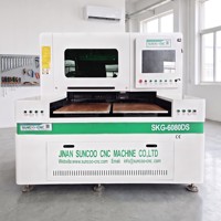 Machine de découpe, de fendage et de perçage de verre automobile à laser picoseconde ultra-rapide à refroidissement par eau CNC 90W
