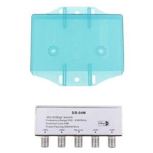 สวิตช์ SAT Diseq 4x1 สีเงิน รุ่น SWI 410 B - Product Image 1