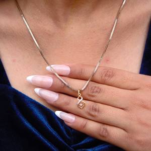 18K <b>Solid</b> <b>Gold</b> Dainty IGI Certified Diamond Jewelry Graduation <b>Pendant</b> Gift For Daughter - Product Image 6