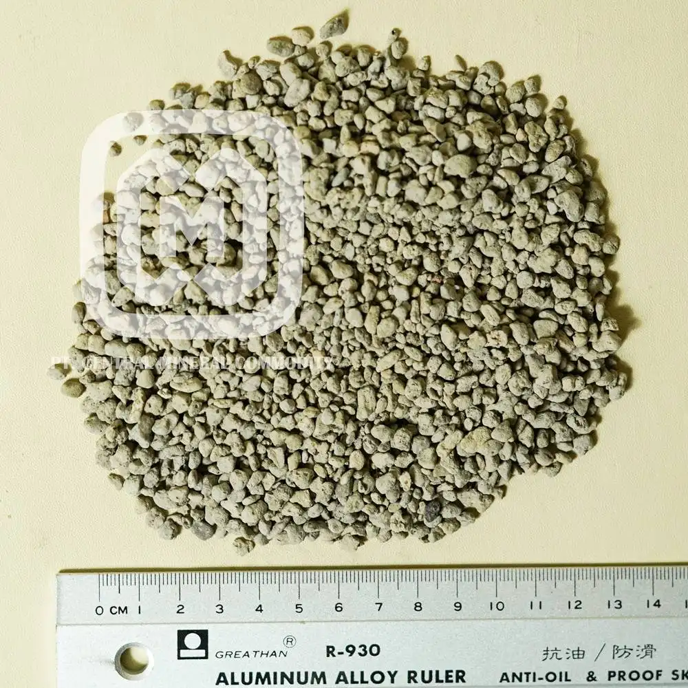 NATURAL PUMICE STONE for BRICK and LIGHTWEIGHT CONCRETE MIXTURE and HORTICULTURE size 1-3mm INDONESIA POROUS VOLCANIC LAVA ROCK