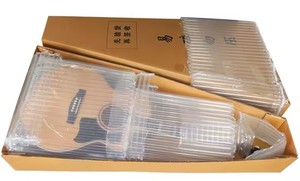Cardboard Side Loading Corrugated for <strong>Moving</strong> Package or Storage Kraft Guitar Shipping <strong>Box</strong> - Product Image 2
