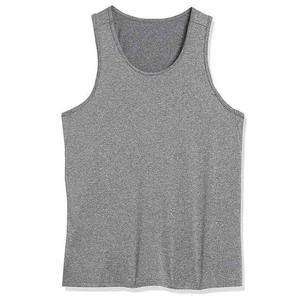 Vêtements de sport d'été pour hommes débardeurs respirant col rond sans manches chemises d'entraînement décontracté Streetwear musculation tricoté tissage - Product Image 2