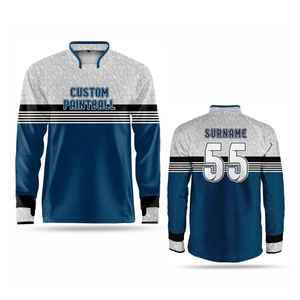 High Performance Paintball Jersey polyester <b>Material</b> Custom Sublimation Logo Designed for Outdoor Sports and Team Events - Product Image 3