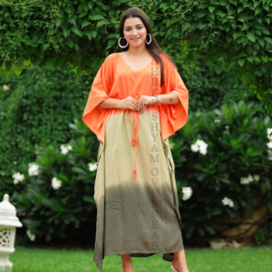 Collection été Robe courte Tie Dye Beachwear Resort Wear Robe élégante Designer Wear - Product Image 1