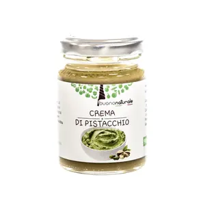 Pistachio spread cream 90g Original Italian Sweet Cream for Filling Sweets or Spreading Made from Sicilian Dried Fruits