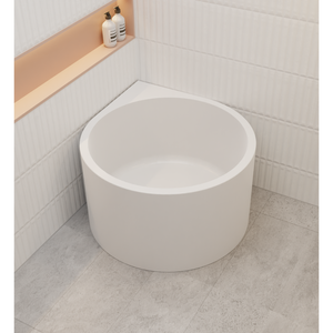 อ่างอาบน้ำ HERA รุ่น 1015 ทรงหยดน้ำแบบเข้ามุม - Product Image 5