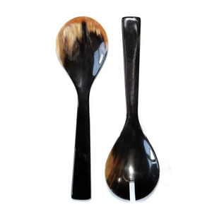 Luxury Polished Buffalo Horn <b>Spoon</b>, Natural Design for Home, Hotel & Party Use - Product Image 1