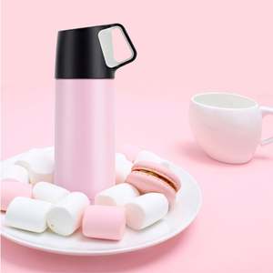 Thermos à café isotherme en gros 500 ml, grande capacité, bouteille sous vide, matériau de qualité alimentaire écologique avec mini-couvercles pour boissons - Product Image 3