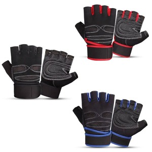 ถุงมือออกกำลังกายในยิมวัสดุนีโอพรีนออกแบบโลโก้ได้ตามต้องการสไตล์ใหม่ - Product Image 2