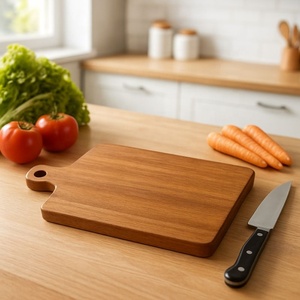 Cheap Price Wooden Cutting Board Wholesales <b>Chopping</b> <b>Block</b> Mahogany Wood Serving Board Teak Wood Serving Platter Kitchenware - Product Image 4