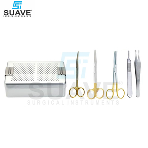 Instrumentos quirúrgicos básicos de Cirugía General pediátrica, juego de cirugía mayor de la mejor calidad hecho a medida por SUAVE SURGICAL INSTRUMENTS - Product Image 6