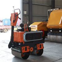 Compacteur routier à double tambour de 1 tonne à vibration, nouveau design