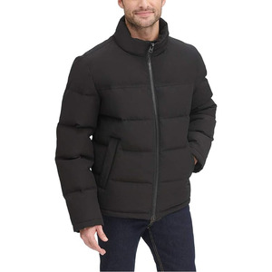 Logo Oem Print Winter Down Coat Bubble Jacket Hombres Oversize Outdoor Men Puffer Chaquetas y abrigos hechos por Dress Sports - Product Image 1