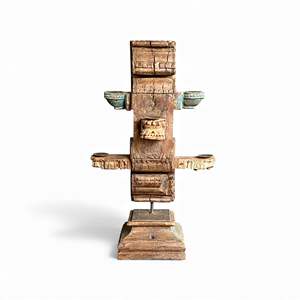 เชิงเทียนไม้และโคมไฟสำหรับตกแต่งบ้านและงานแต่งงาน เชิงเทียนคริสต์มาส - Product Image 1