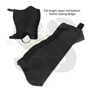 Mejor Proveedor, Duradero, Nuevo, Moderno, de Gran Venta, Personalizable con Logotipo, Cuero Transpirable, Ligero, de Calidad, Medias Botas de Equitación - Product Image 4