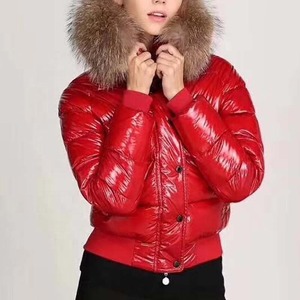 Veste d'hiver réversible imperméable en coton rembourré pour femme, coupe ajustée, personnalisable - Product Image 1