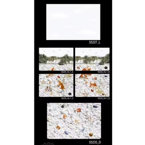 Pebble and Sand Stone Design Carreaux muraux en céramique glaçure numérique 300x450mm 30x45cm 12x18 pour salle de bain et intérieur de toilette - Product Image 1