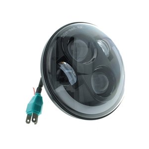 Faro a LED rotondo da 5.75 pollici 40W con luci di marcia diurna per moto Harley Davidson-auto e moto/luci e - Product Image 4