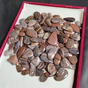 Cabujones de ágata de dendrita de miel de cristal Natural, lote de piedras preciosas sueltas a granel de 20mm para la fabricación de joyas, piedras preciosas de ágata increíbles - Product Image 2