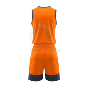 ชุดบาสเก็ตบอลแขนกุดระบายอากาศสำหรับมืออาชีพลายพิมพ์โลโก้ตามต้องการ - Product Image 2