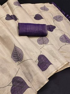 Rehaussez votre élégance avec notre superbe Saree en tissu brillant avec chemisier assorti pour les fêtes quotidiennes et de bureau. - Product Image 2