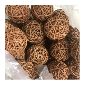 Boule décorative en rotin du Vietnam Artisanat fait à la main Exportateur Fournisseur en gros Commandes en gros à des prix raisonnables et compétitifs - Product Image 1