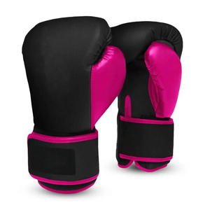 Guantes de boxeo de cuero de vaca genuino de alta calidad superior multicolor nuevos guantes de boxeo de entrenamiento de atletismo al por mayor - Product Image 3